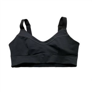 Fabletics Thick Strap Black Athleisure Workout Sports Bra Size XS/Small